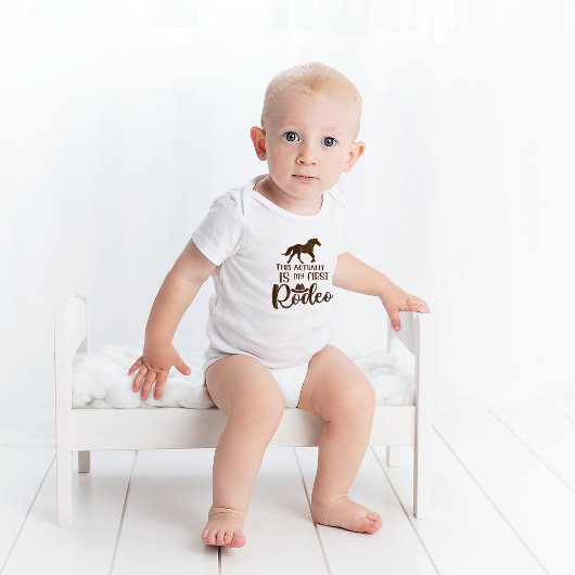 Body C'est en fait mon premier rodéo Western Horse