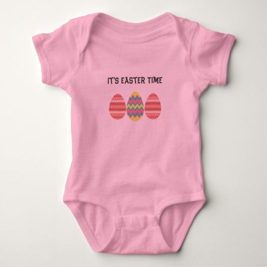 Body C'est l'heure de Pâques Bébé Bodysuit (Devant)