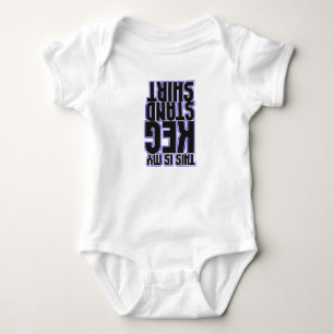 Body C'est ma chemise de support de barillet (le bébé