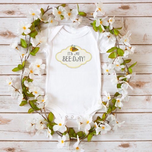 Body C'est ma petite combinaison de bébé bee-Day