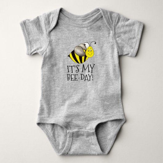 Body C'est mon Anniversaire de Bumblebee Bumble Bumble (Devant)