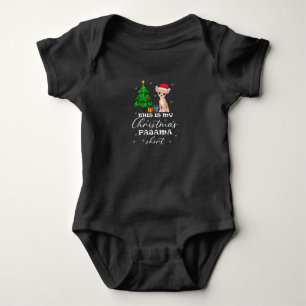 Body C'Est Mon Costume De Pajama Chihuahua De Noël Sant
