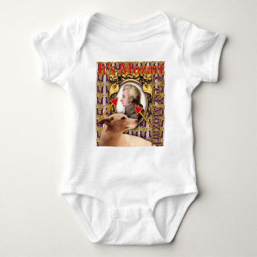 Body C'est Mozart Baby One-piece (Devant)