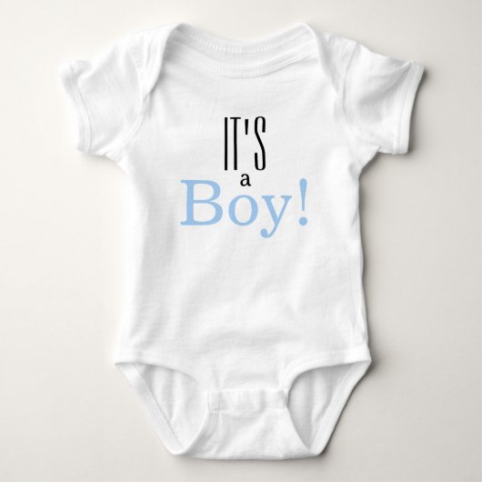 Body C'est un garçon ! Baby Onsie (Devant)