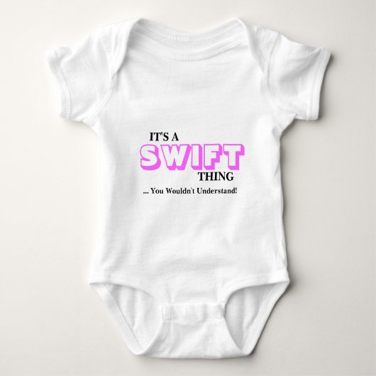 Body C'est une chose SWIFT ...Vous ne comprendriez pas! (Devant)