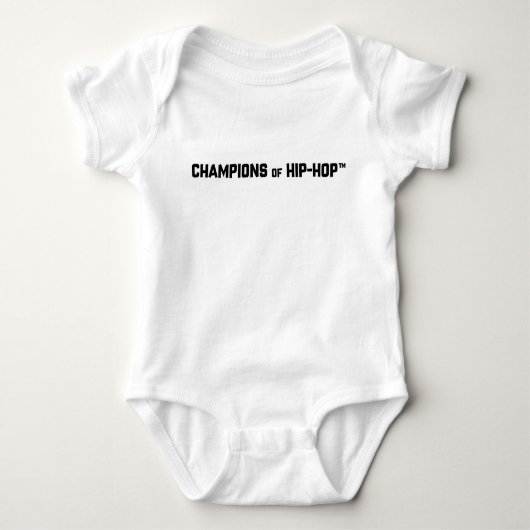 Body CHAMPION DE HIP HOP Baby Bodysuit (Devant)
