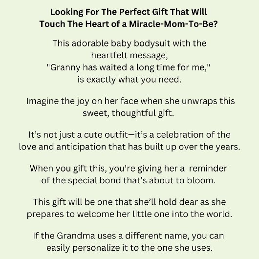 Body Change Granny Name a attendu longtemps pour moi