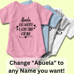 Body Changement Nom Abuela a attendu longtemps pour moi