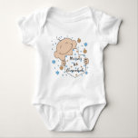 Body Chanukah Baby Blue Baby Bodysuit<br><div class="desc">Bodysuit Chanukah Baby Jersey. "Bébé bleu." Personnalisez en changeant de message. Choisissez votre style de police, votre couleur et votre taille préférés pour le texte. Merci de vous être arrêté et de faire du shopping par ! Très apprécié ! Joyeux Hanoukka/Chanukah ! Style : Bodysuit Baby Jersey Toutes les combinaisons...</div>