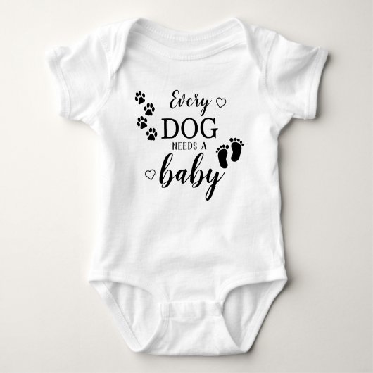 Body Chaque Chien A Besoin D'Une Faire-part De Grossess (Devant)
