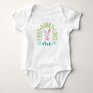 Body Chaque Lapin M'Aime Mignonne Pâques