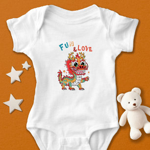Body Chariot Amusant Dragon Nouvel An Chinois Fu Cadeau