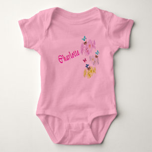 Body Charlotte Nom Logo, Bodysuit bébé