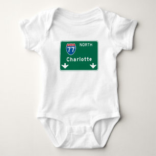 Body Charlotte, panneau routier d'OR