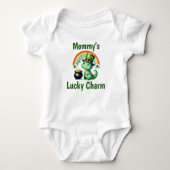 Body Charmant et chanceux maman St. Patrick's Day T-Shi (Devant)