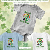 Body Charmant et chanceux maman St. Patrick's Day T-Shi