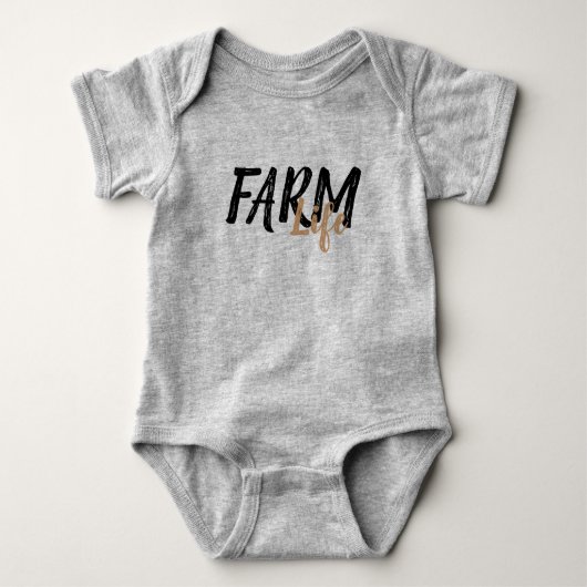 Body charme rustique VIE À LA FERME | (Devant)