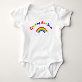 Body Chasing Rainbow bodysuit bébé babyshower cadeau