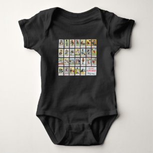 Body Chat Alphabet, Louis Wain Baby Bodysuit