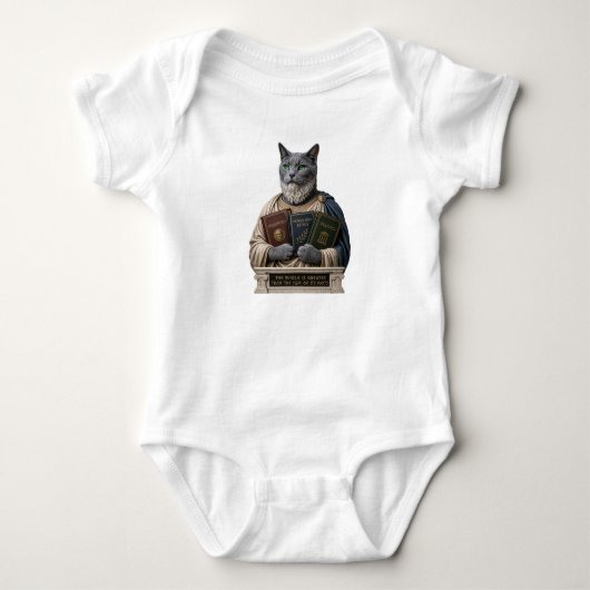Body Chat Aristote Bleu Russe (Devant)