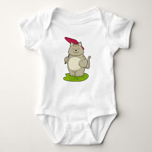 Body Chat avec parapluie (Devant)