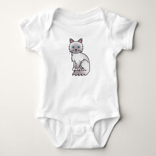Body Chat Birman / Ragdoll au point lilas (Devant)
