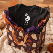 Body Chat blanc d'Halloween Boo