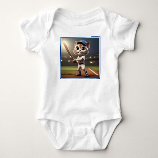 Body Chat de baseball 3D amusant, (Devant)