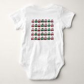 Body Chat de Noël - Conception Féline Adorable et Festi (Dos)