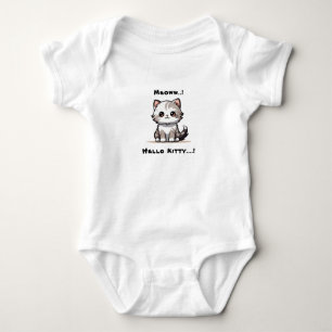 Body Chat drôle mignon Noël humour