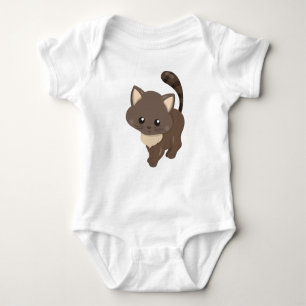 Body Chat mignonne, Chat Brown, Petit Chat, Kitty, Kitt