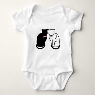 Body Chat noir et blanc