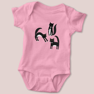 Body Chat Tuxedo noir et blanc