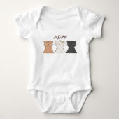 Body Chats mignons bébé (Devant)