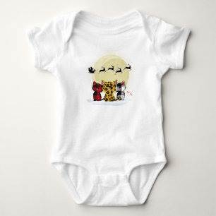 Body Chats regarder Père Noël Baby Outfit - Mignonnes v