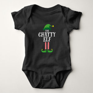 Body Chatty Elf Matching Family Group Noël