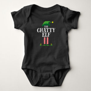Body Chatty Elf Matching Family Group Noël
