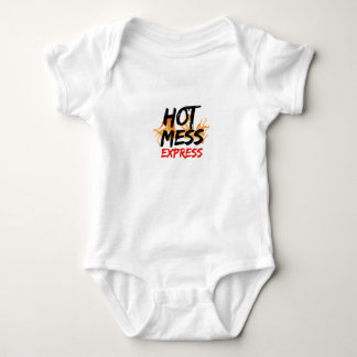 Body Chaud Mess Express Bodysuit pour bébé une pièce