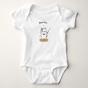 Body Chef d'orchestre du chat mignon