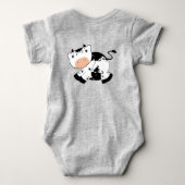 Body Chemise à la vache (Dos)