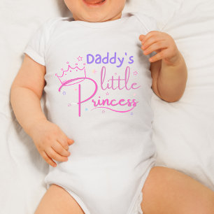 Body Chemise bébé de la petite princesse de papa