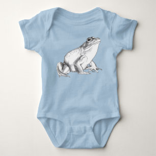 Body Chemise bébé grenouille crapaud grimpant bio Cadea