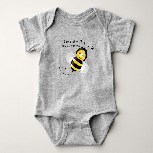 Body Chemise bébé Happy Bee (Devant)