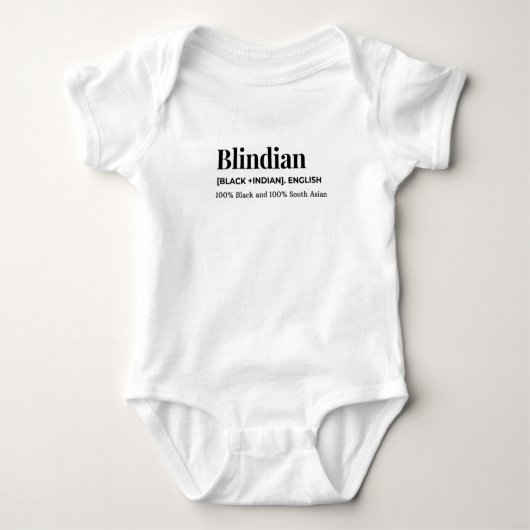 Body Chemise Blindian Black And South Asian Kamala Harr (Devant)