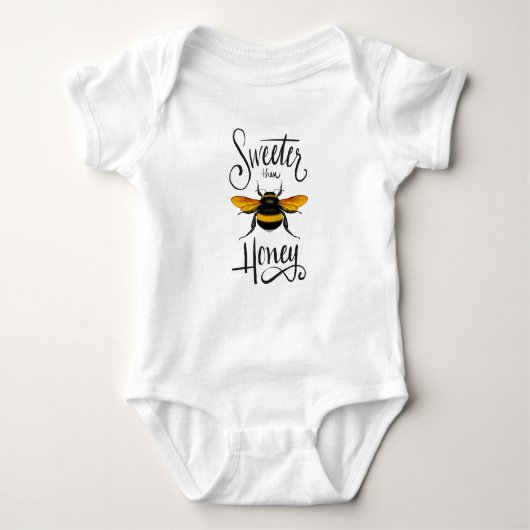 Body Chemise Bumblebee Baby - Plus douce que le miel (Devant)
