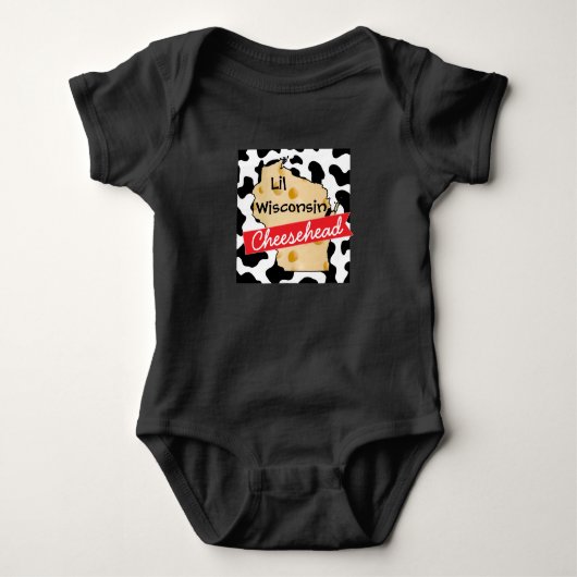 Body Chemise Cheesehead du Wisconsin (Devant)