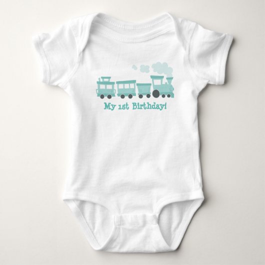 Body Chemise d'anniversaire de voitures de train (Devant)