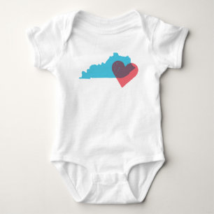 Body Chemise de bébé d'amour d'état du Kentucky