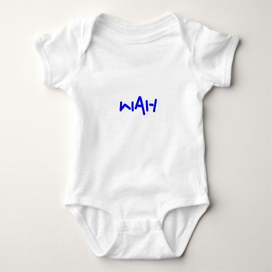 Body Chemise de bébé de Wah (Devant)