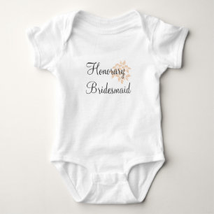 Body Chemise de mariage personnalisée pour bébé ou bébé